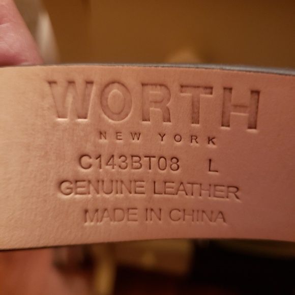 Leather belt - Picture 2 of 2